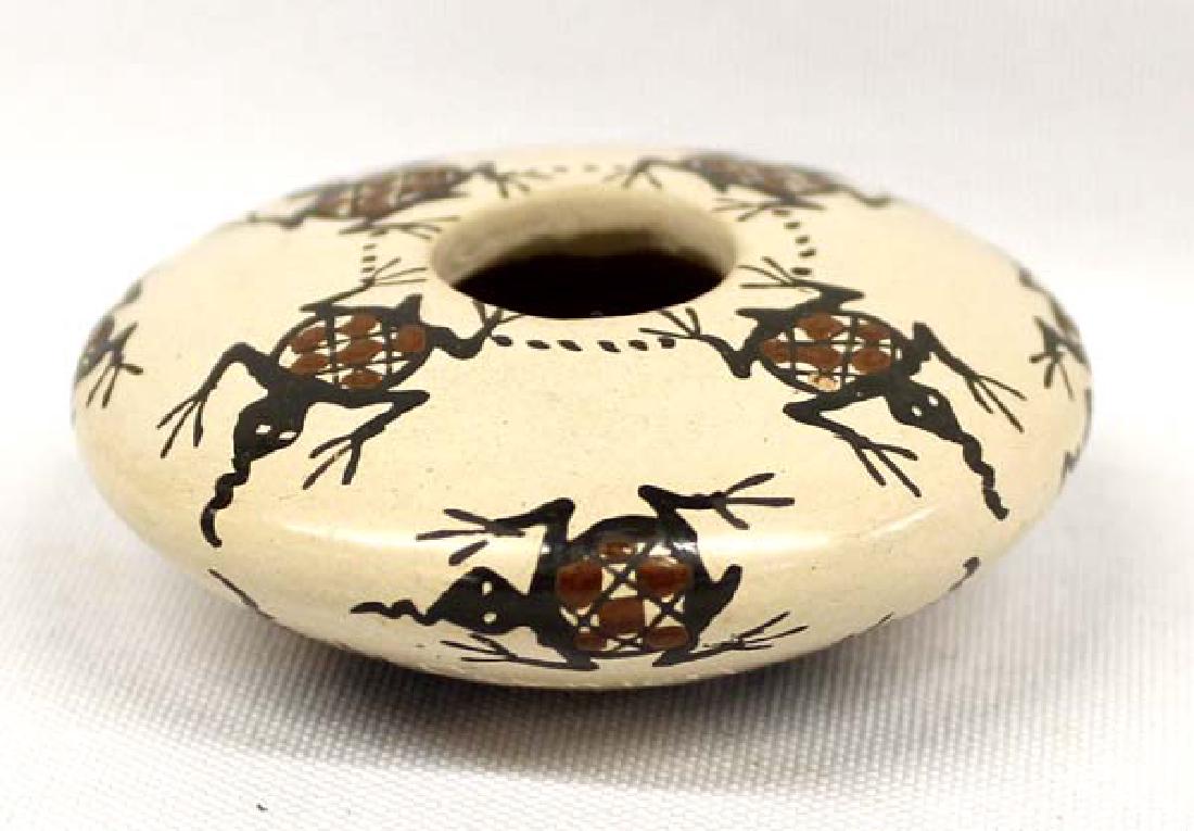 Miniature Mata Ortiz Frog Seed Jar by Carmen Veloz (1 of 4)