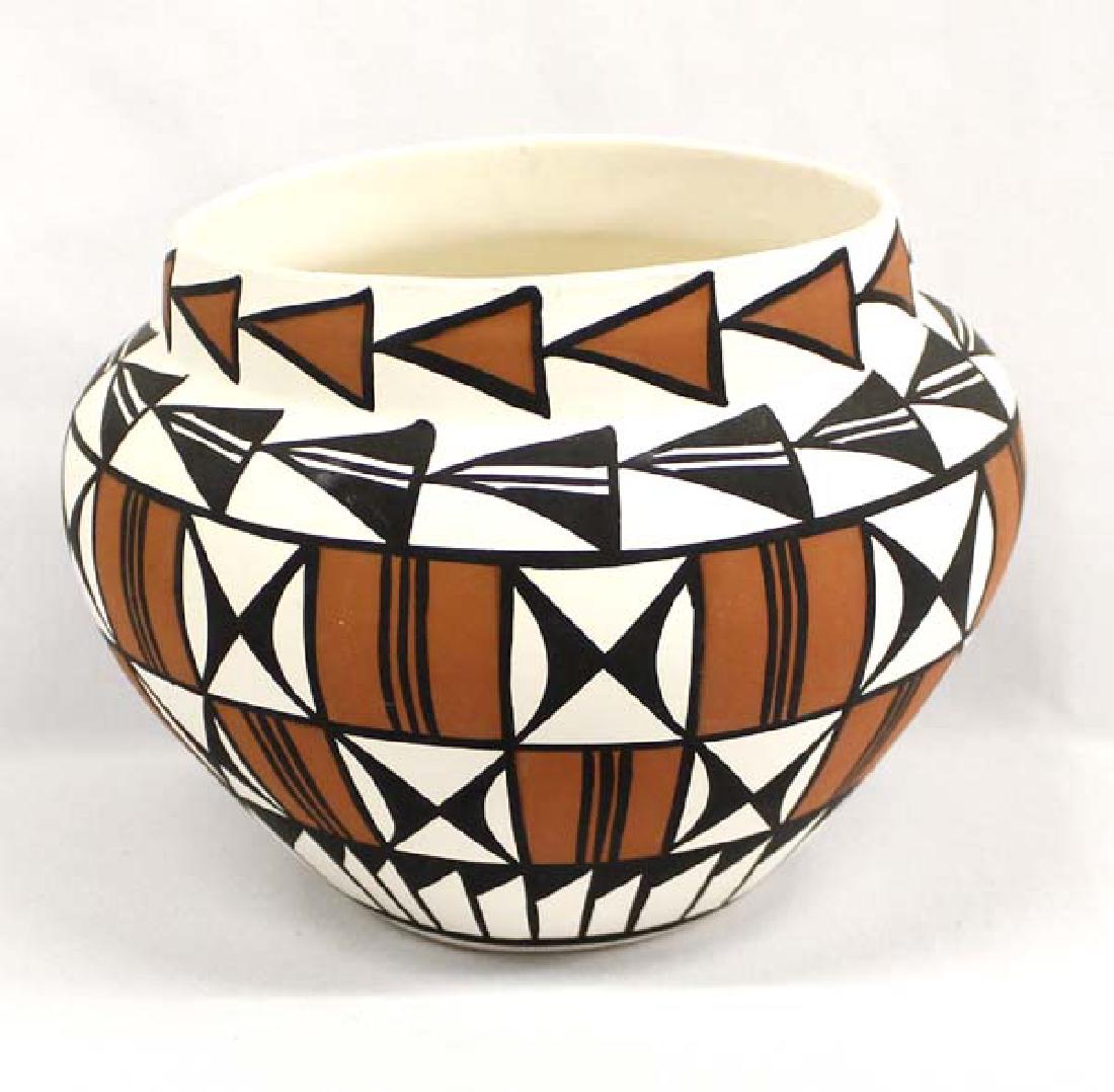 Native American Acoma Pottery Jar by L. Chino (1 of 3)