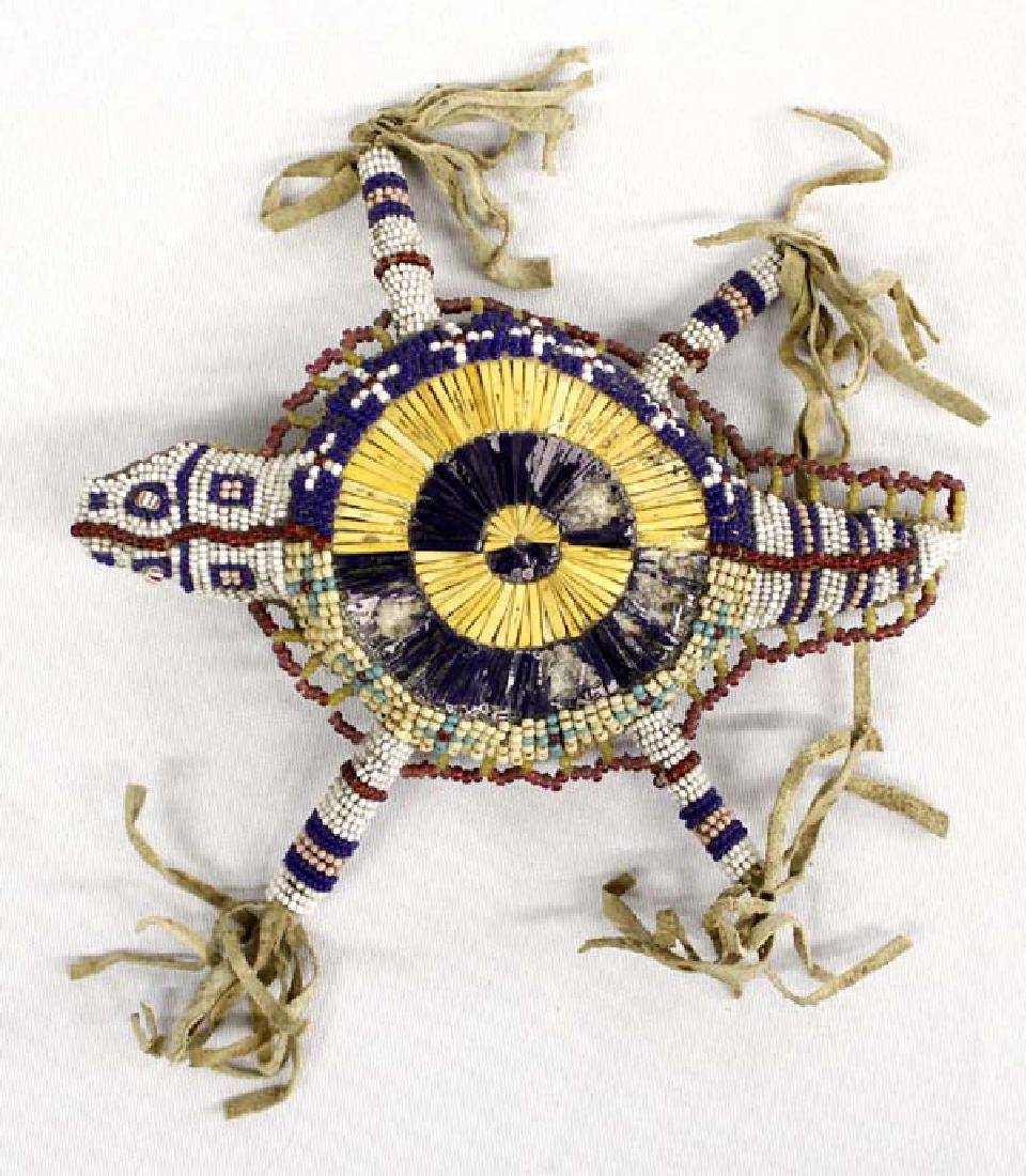 Vintage Native American Plains Indian Fetish Turtle (1 of 2)