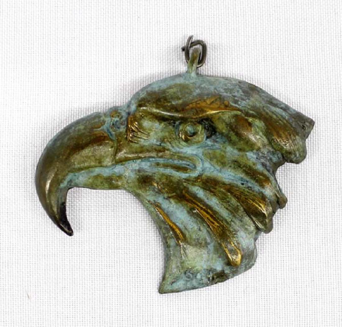1993 Heavy Bronze Eagle Pendant by Sandy Scott (1 of 2)