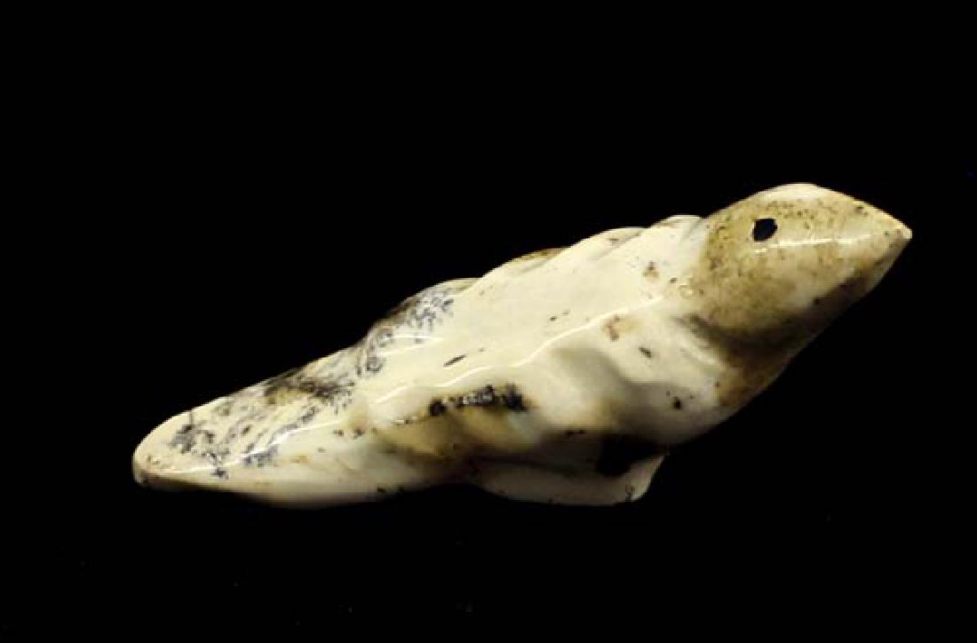 Zuni Carved Fishrock Bird Fetish by Sarah Leekya (1 of 2)