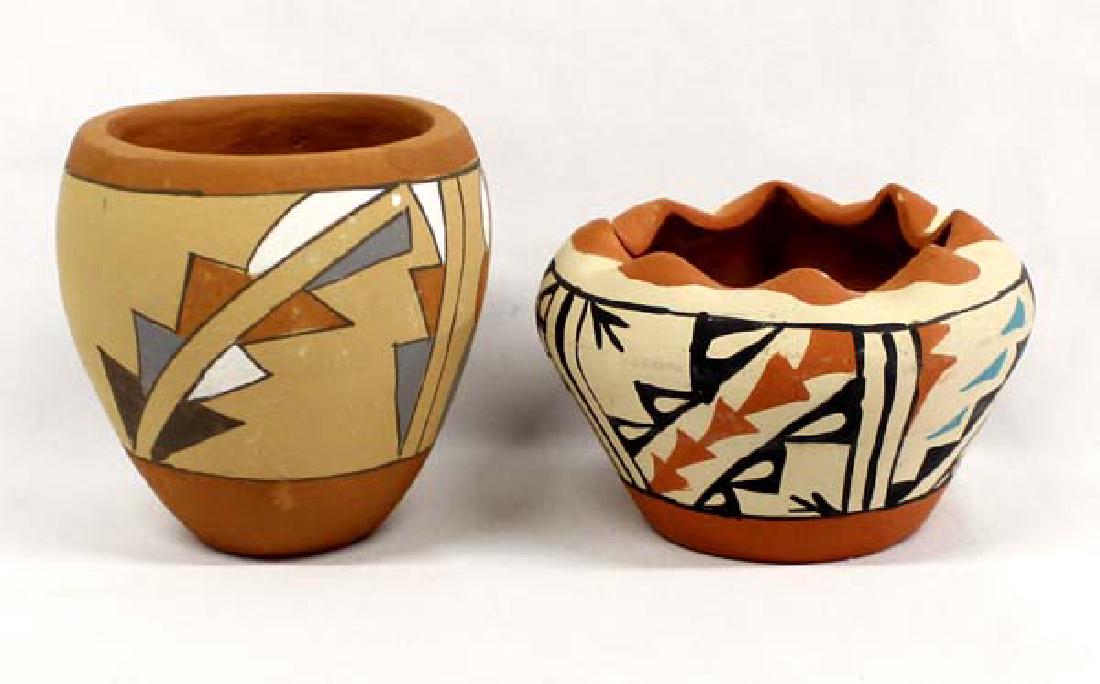 Vintage Native American Jemez Pottery Jars (1 of 4)