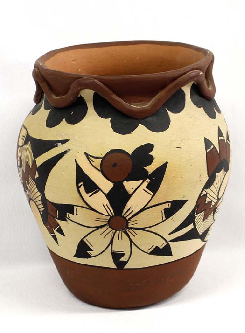 Vintage Native American Jemez Polychrome Jar (1 of 4)