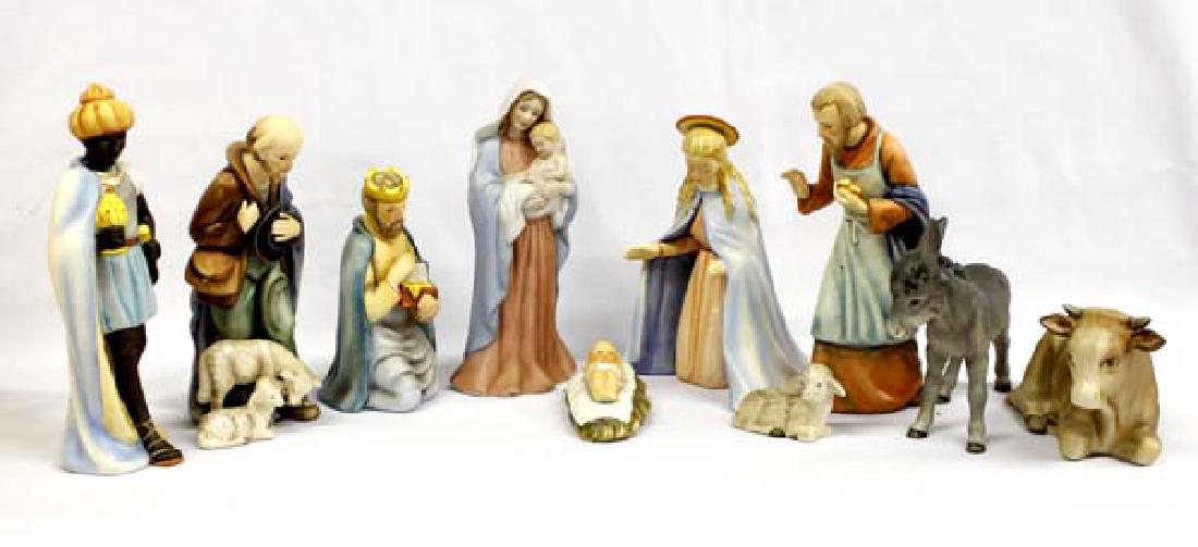 West Germany Goebel Nativity Scene Plus (1 of 8)