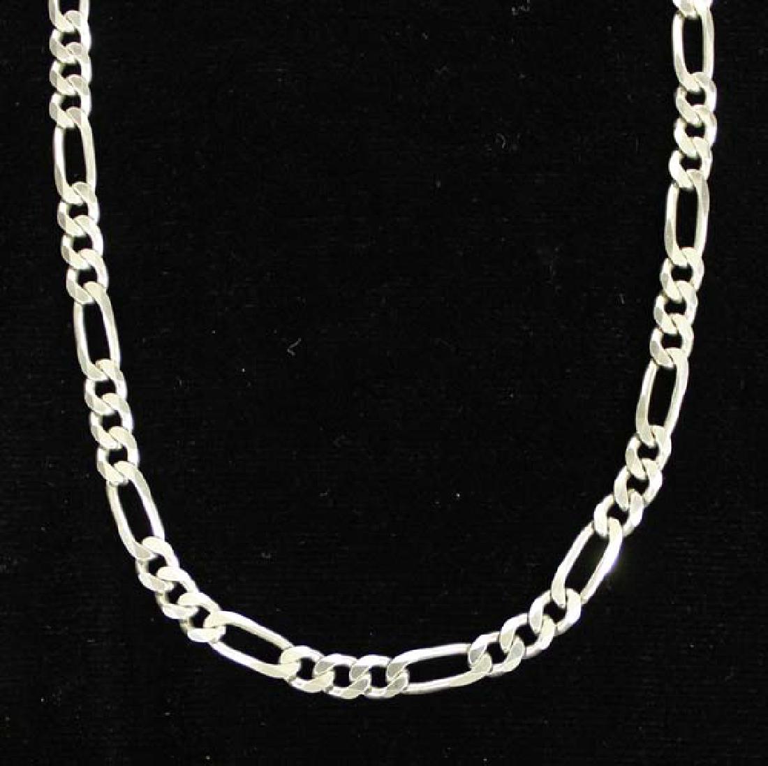 Italian Sterling Silver Figaro Chain (1 of 2)
