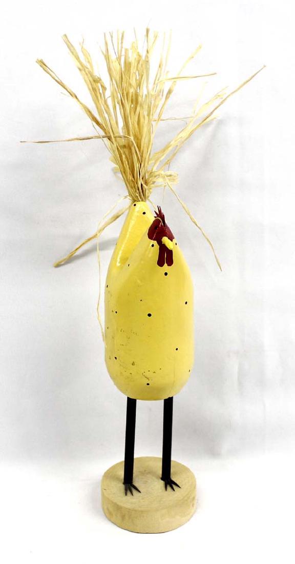 Native American Navajo Folk Art Chicken by E John (1 of 3)