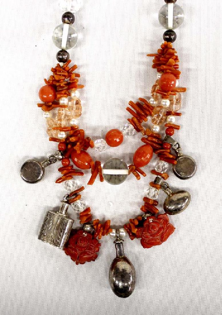 Sterling Silver Perfume Bottle Treasure Necklace (1 of 3)