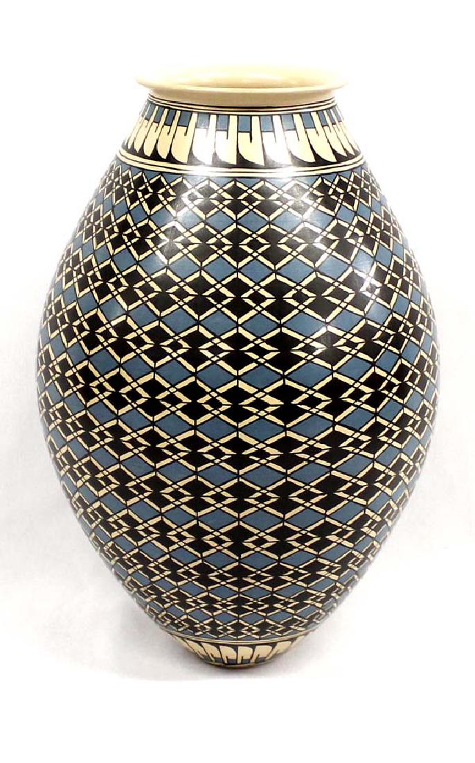 Beautiful Mata Ortiz Polychrome Jar, Nancy Heras (1 of 4)