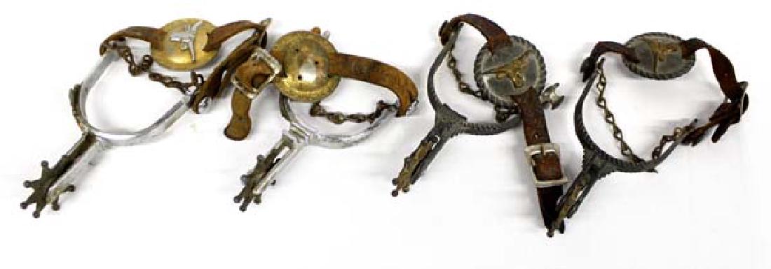 2 Pairs of Buckaroo Child's Spurs (1 of 3)