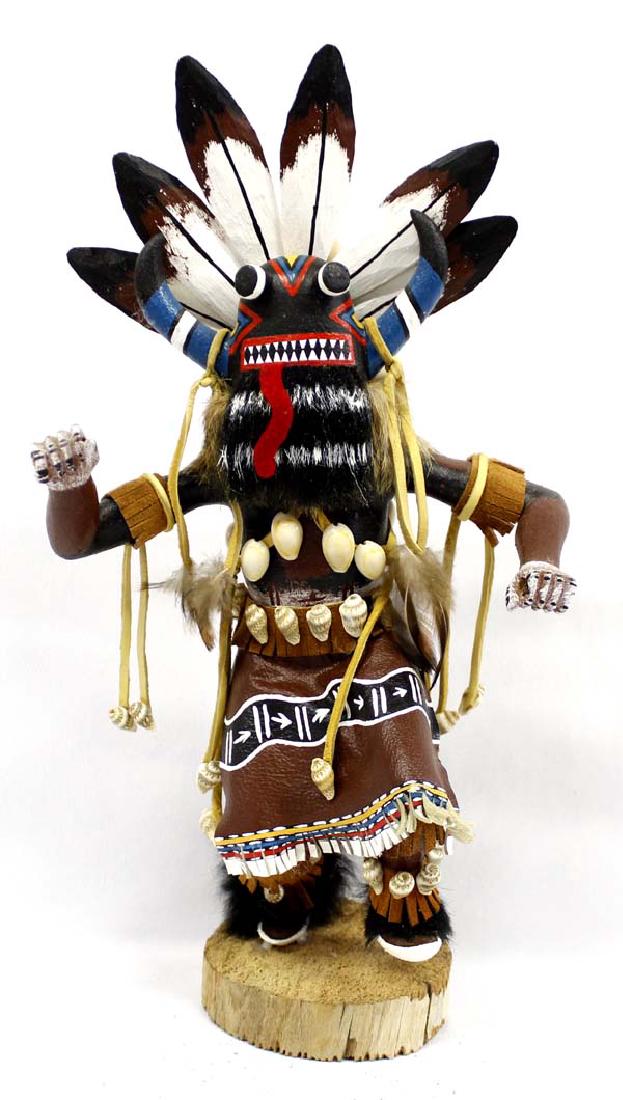 Hopi Carved Wood Ogre Kachina by Joanne Sloan (1 of 5)