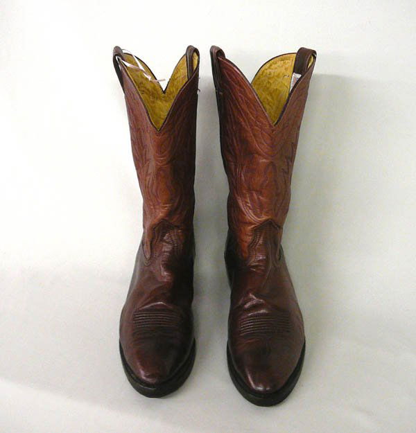 Nocona Cowboy Boots Size 11-B: Nocona Cowboy Boots Size 11-B, new re-soles. SHI $20.
