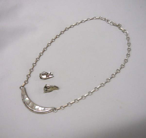 Lot Of Jewelry 8 Earrings, 2 Necklace, 1 Ring - 5