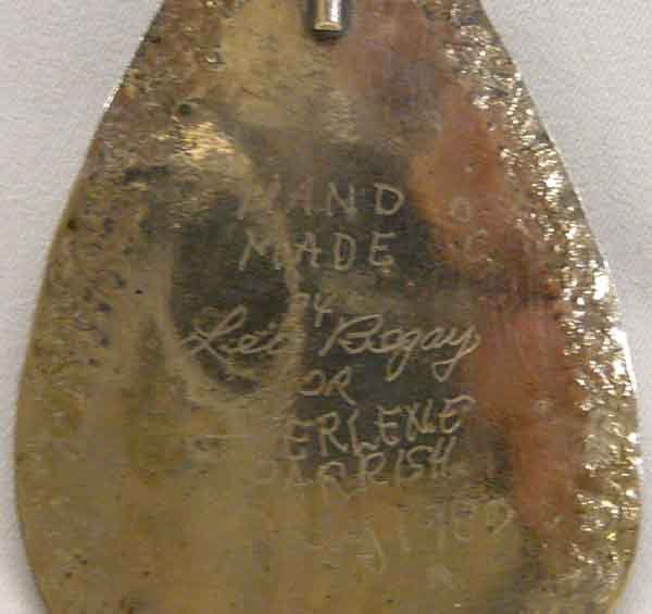 Vintage Navajo 23'' Necklace Pendant by Begay - 3