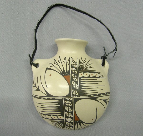 Mata Ortiz Canteen By Angela Corona 5x4.5''