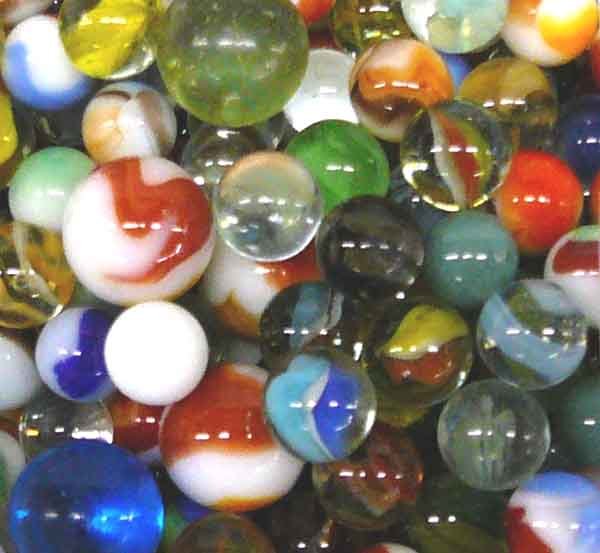 Glass Marbles, Shooters, etc. Some Vintage - 2