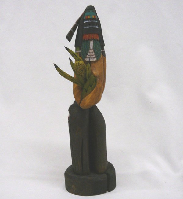 Hopi Longhair Maiden Kachina By T. Francis Jr 11": Hopi Longhair Maiden Kachina By Ted Francis Jr. 11''. SHI $25.