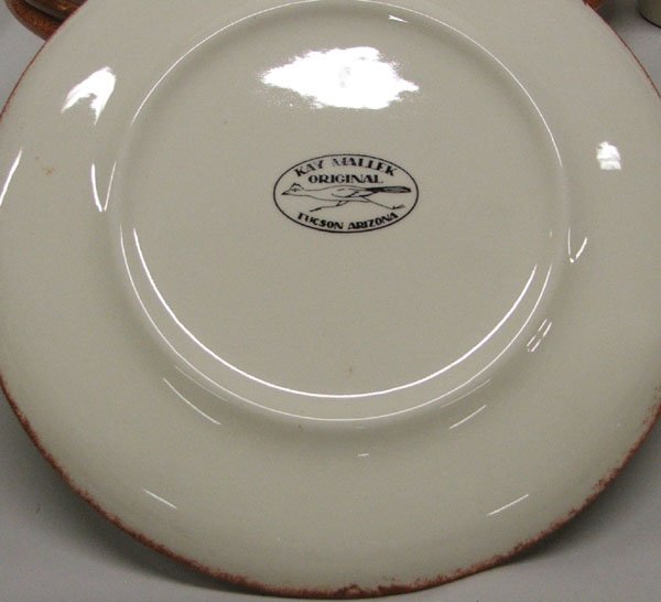 14 Mimbres Design Dishes by Artist Mallek,  - 2