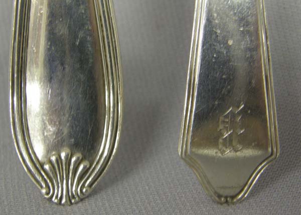 4 Sterling Chateau Spoons & 2 Margaret Forks - 4