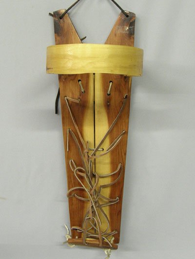 Navajo Cedar Cradleboard 23'' x 8''
