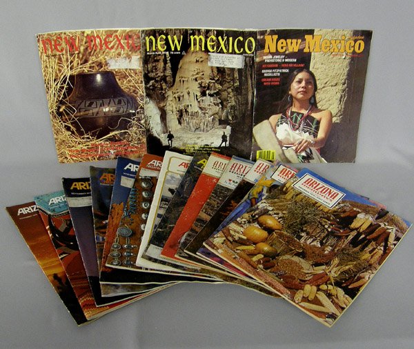 14 Arizona Highways Magazines & 3 New Mexico Mags: 14 Arizona Highways Magazines (60s & 70s) & 3 New Mexico Mags (70s). SHI $15.