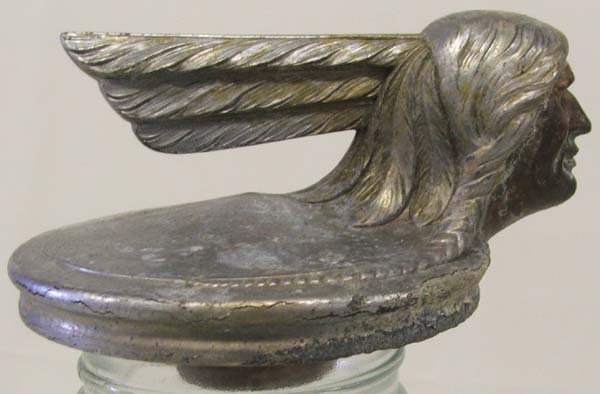 1924 Pontiac Copper Indian Head Radiator Cap 4.5'': 1924 Pontiac Copper Indian Head Radiator Cap Hood Ornament 4.5''. SHI $20.