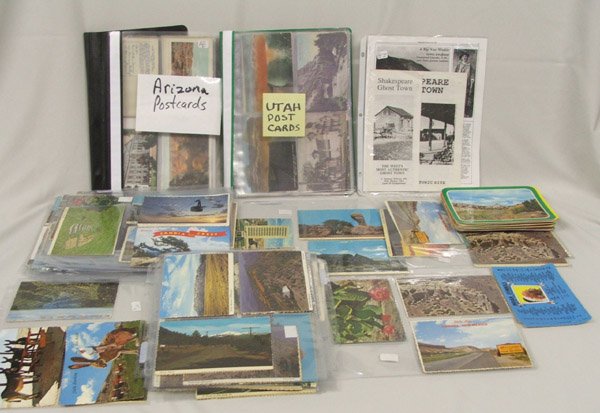 300 Vintage Postcards of NM, AZ, UT.: 300 Vintage Postcards of NM, AZ, UT. Some have been written on & mailed. SHI $20.