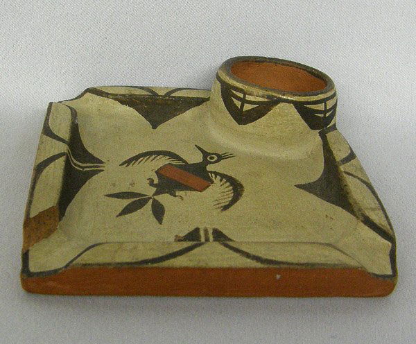 Vintage Zia Ash Tray: Vintage Zia Ash Tray, 3.5'' Square. SHI $20.