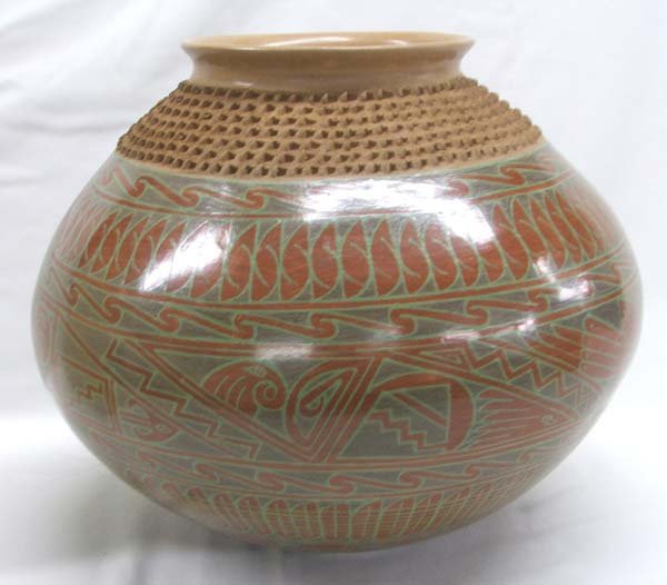 Museum Size Mata Ortiz Pottery By Daniel Gonzales