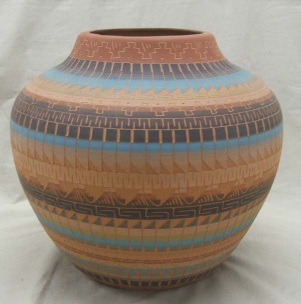 Large Navajo Pot by J. Watson