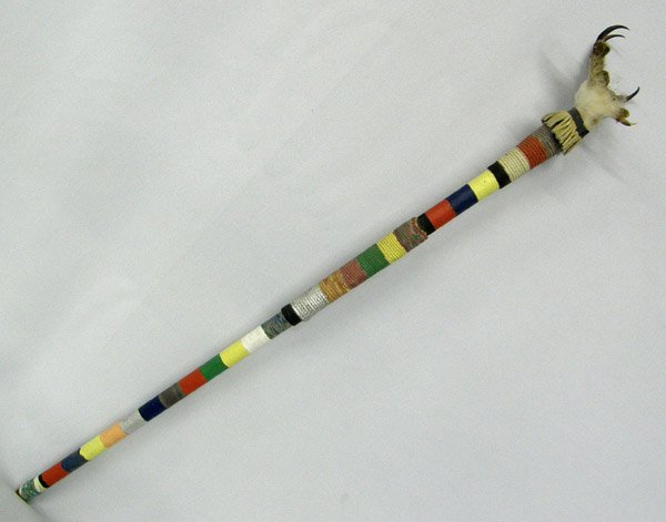 Hawk Society Shamans Wand Quinault Washington: Hawk Society Shamans Wand Quinault Washington, measures approx. 23''. SHI $20.