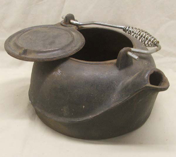 Vintage Cast Iron Tea Kettle Jan 24 Old cast iron kettle | Etsy