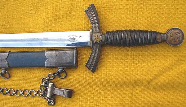1st Pattern Third Reich Luftwaffe Officer Dagger - 2