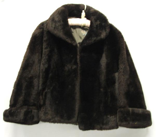 Mouton Fur Ladies Jacket, Size S: Mouton Fur Ladies Jacket, Size S. SHI $20.