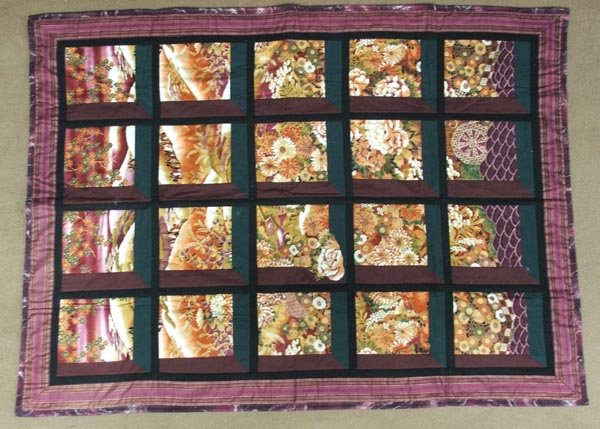 Quilt Sampler: Quilt Sampler. Measures 56''x40''. SHI $15.
