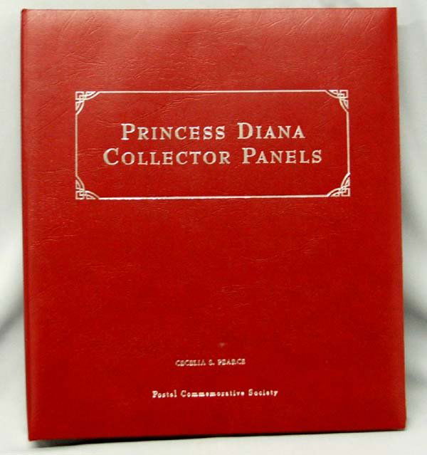 Princess Diana Collector Stamp Panels: Princess Diana Collector Stamp Panels. Postal Commemorative Society, commemorating important events in the life of ''The People's Princess.'' 40 stamps, 20 pages. All in plastic in a binder. Binder me