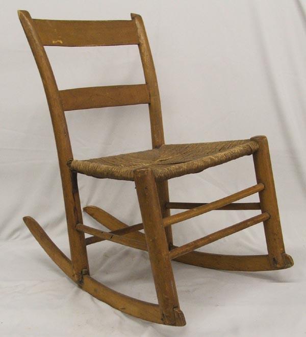 Antique Sewing Rocker MUST BE PICKED UP: Antique Sewing Rocker, must be picked up.