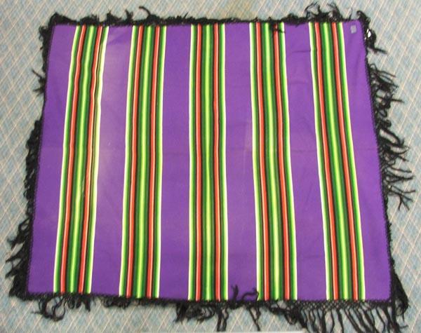 Pendleton Beaver State Shawl: Pendleton Shawl, measures approx. without fringe 70'' x 58''. SHI $25.