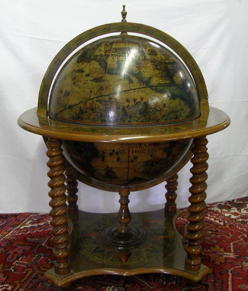 1970 Italian Globe Bar By The Apicella Mfg Co Aug 29 2010 Desert West Auction In Nm Globe Bar By The Apicella Mfg Co