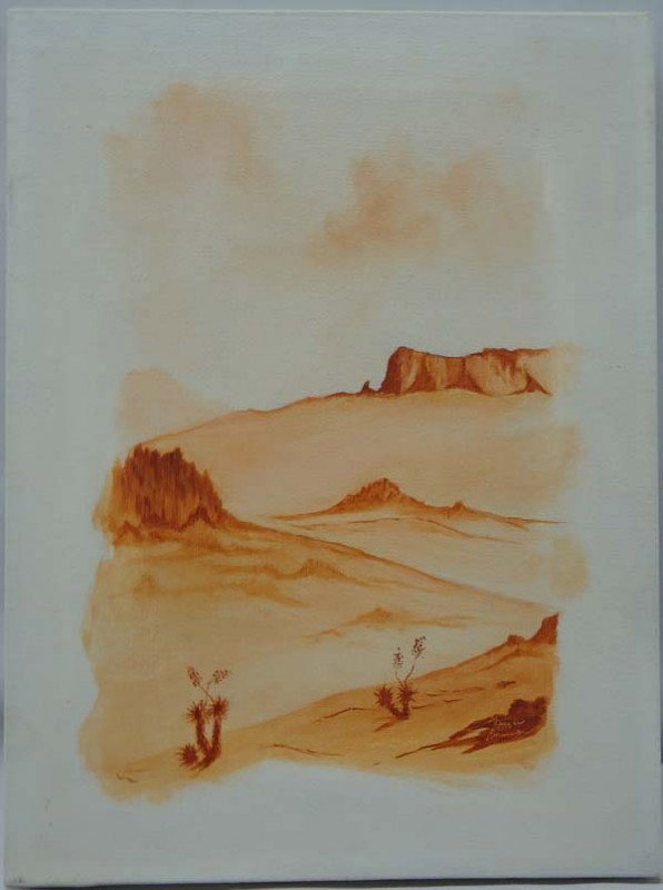 Original Oil Painting by Joyce Brewer: Original New Mexico Oil Painting "Kneeling Nun" by Joyce Brewer. Measures approx. 11 3/4''H x 8 3/4''W. Buyers Pay Actual Shipping and Handling Charges(see terms and conditions for more information).