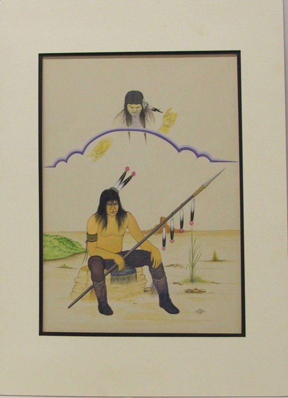 Original Painting by Johnny Tiger, Jr.