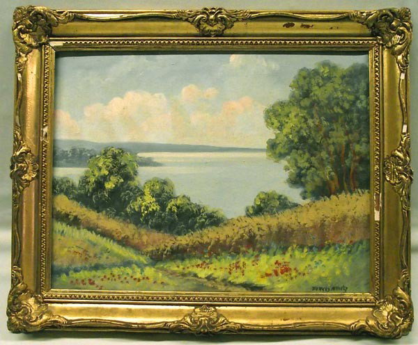 Farkas Mihaly Original Oil On Canvas: Farkas Mihaly Original Oil On Canvas, gold gilded frame, some damage to the frame. Visual measures approx. 11 1/2'' x 15''. Information on the back. Buyers Pay Actual Shipping and Handling Charges(see