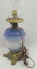 Antique Handpainted Glass Lamp - 3