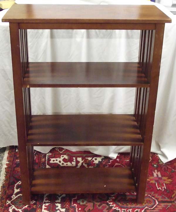 Stickley Style Bookshelf MUST BE PICKED UP: Stickley Style Bookshelf. Measures approx. 42''H x 30''L x 14''W. MUST BE PICKED UP!