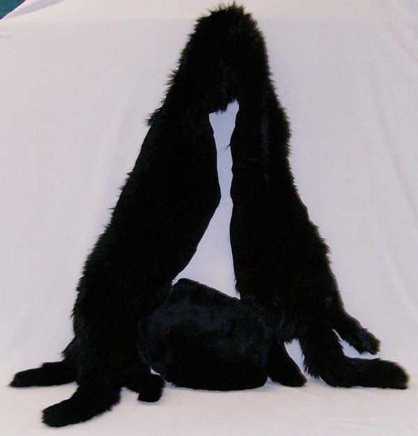 Antique Mink Handwarmer Muff Purse & Stole: Antique Mink Handwarmer Muff Purse & Stole, stole measures approx. 84.5''L x 8.5''W and purse measures approx. 11''L x 9.5W. Buyers Pay Actual Shipping and Handling Charges(see terms and conditions fo