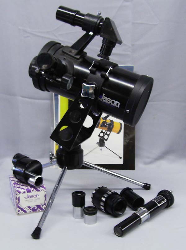 Jason Comet Chaser Telescope: Jason Comet Chaser Telescope, new in box. Catadioptric reflector telescope, also designed for use in photography. Buyers Pay Actual Shipping and Handling Charges(see terms and conditions for more info