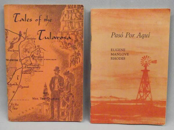 Books New Mexico Interest / One Signed by Geronimo: Books New Mexico Interest/2. ''Tales of the Tularosa'' by Mrs. Tom Charles, Alamogordo, 1954, Revised Edition, third printing 1959. Book is signed by Geronimo's grandson Robert Geronimo. Second book i