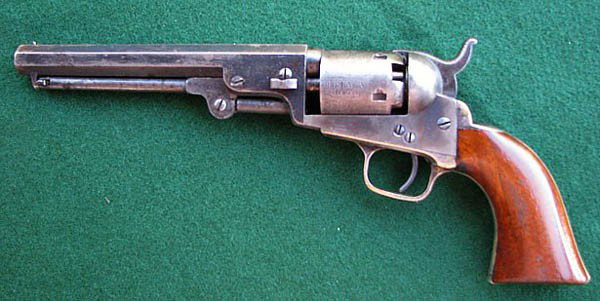 1851 Colt Model 1849 Cap & Ball Revolver: This Colt Model 1849 Cap & Ball Revolver is completely untouched and original, as such, is much sought after by investors and collectors. This Colt was made Circa: 1851, SN: 18325, at the height of th