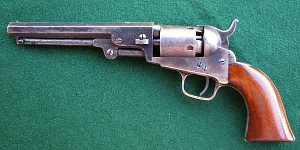 1851 Colt Model 1849 Cap & Ball Revolver: This Colt Model 1849 Cap & Ball Revolver is completely untouched and original, as such, is much sought after by investors and collectors. This Colt was made Circa: 1851, SN: 18325, at the height of th