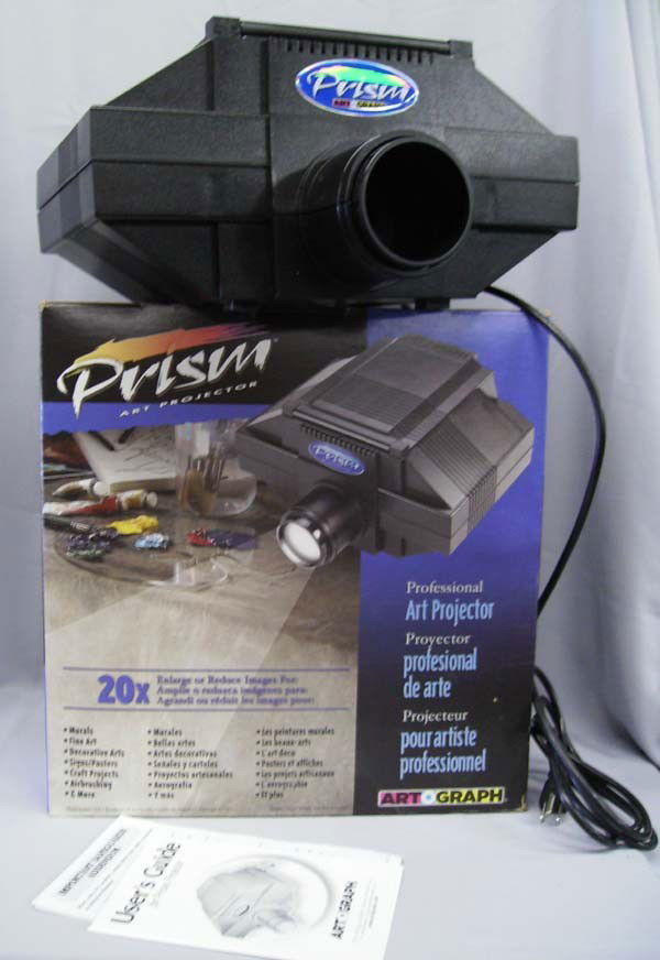 Artograph Prism Projector: Artograph Prism Projector, professional art projector which enlarges up to 20x. In original box. Buyers Pay Actual Shipping and Handling Charges(see terms and conditions for more information).