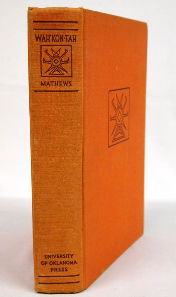 1932 Book ''Wah'Kon-Tah'' by John J Mathews: 1932 Book ''Wah'Kon-Tah'' by John J Mathews. First edition hardback book, ''Wah'Kon-Tah: The Osage and the White Man's Road.'' Published by the University of Oklahoma Press, 359 pages, cover measures